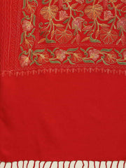 Floral Acrylic Wool Shawl