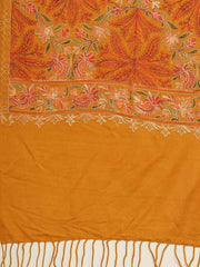 Floral Acrylic Wool Shawl