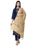 Paisely Embroidered Acrylic Wool Shawl