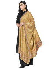 Lush Floral Self Design Modal Stole