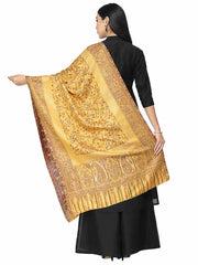 Paisely Self Design Modal & Lurex Stole