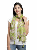 Paisely Cotton & Viscose Scarf