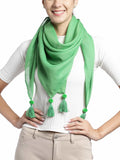 Solid Cotton Scarf