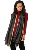 Diamond Weave & Self Design Viscose Rayon Stole