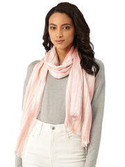 Striped Viscose Rayon Stole