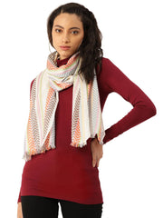 Chevron Viscose Rayon Stole