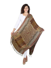 Geometric Viscose Rayon Shawl