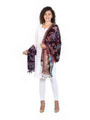 Floral & Paisley Viscose Rayon Shawl