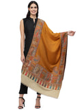 Paisan Woven Design Polywool Stole