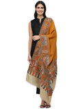 Paisan Woven Design Polywool Stole