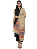 Booti Paisely Woven Design Polywool Stole
