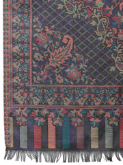 Paisan Paisely Woven Design Polywool Stole