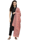 Paisan Paisely Woven Design Polywool Stole