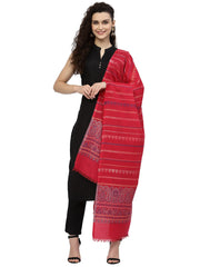 Spatial Striped Lurex & Polywool Stole