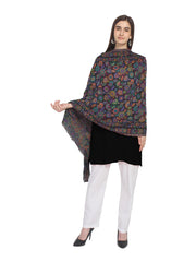 Floral Wool Shawl