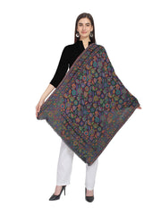 Floral Wool Shawl