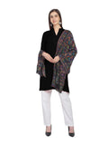 Floral Wool Shawl