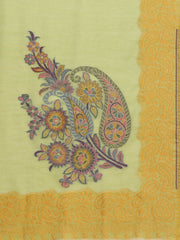 Paisley & Botanical Wool Shawl