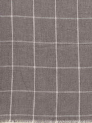 Checkered Acrylic Wool Stole