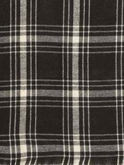 Checkered Acrylic Wool Stole