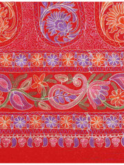 Floral & Paisley Wool Shawl