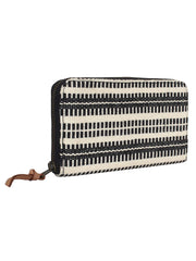 Streak Striped Jacquard Wallet