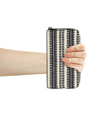 Streak Striped Jacquard Wallet