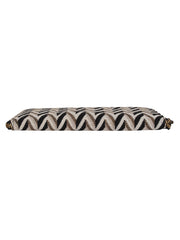 Chevron Textured Canvas Wallet
