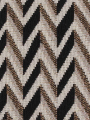 Chevron Textured Canvas Wallet
