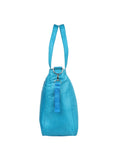 Eva Solid Leatherette Handbag