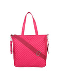 Eva Solid Leatherette Handbag