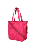 Eva Solid Leatherette Handbag