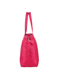 Eva Solid Leatherette Handbag