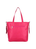 Eva Solid Leatherette Handbag