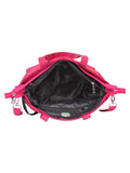 Eva Solid Leatherette Handbag