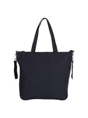 Eva Solid Leatherette Handbag