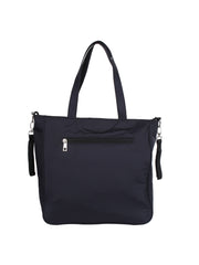 Eva Solid Leatherette Handbag