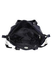 Eva Solid Leatherette Handbag