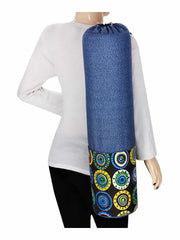 Canvas Printed Yoga Mat Bag