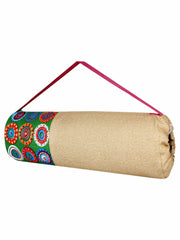 Canvas Printed Yoga Mat Bag