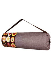 Canvas Printed Yoga Mat Bag