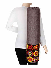 Canvas Printed Yoga Mat Bag