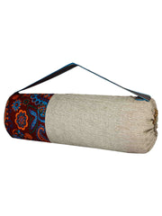 Canvas Floral Yoga Mat Bag