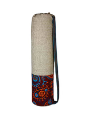 Canvas Floral Yoga Mat Bag