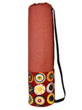 Canvas Printed Yoga Mat Bag