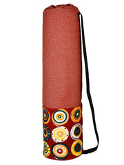 Canvas Printed Yoga Mat Bag